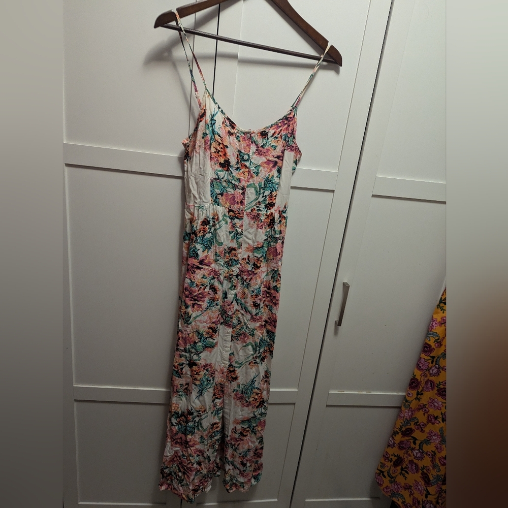 Cotton On Floral Maxi Button up Dress